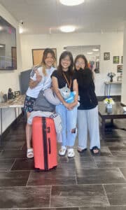 IRH residents in dorm