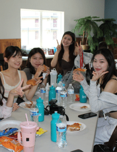 IRH residents at event