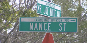 IRH street sign